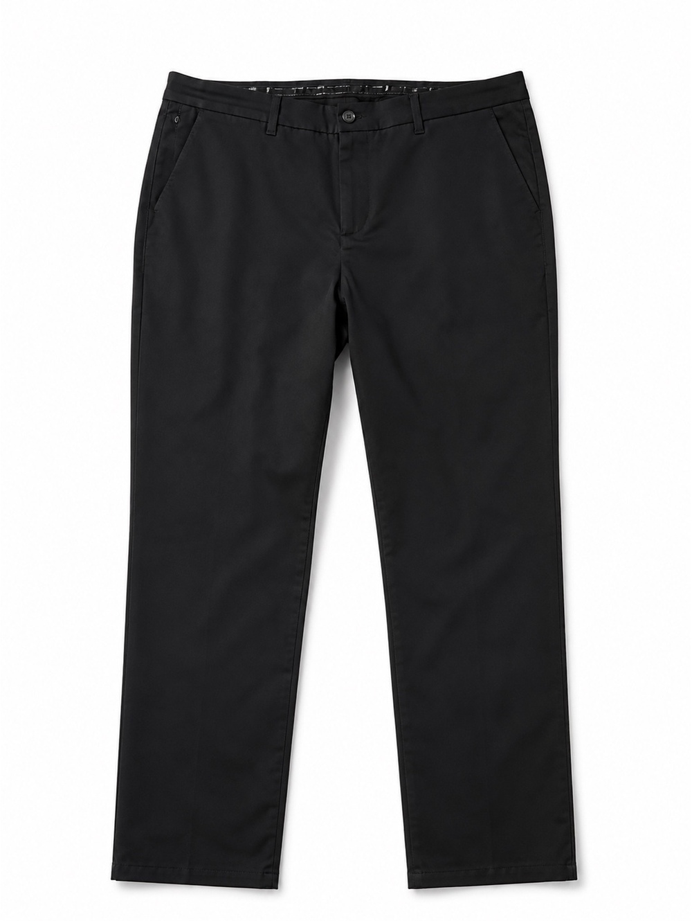 DUER Performance Stretch Chino Pants 40x30 Black Travel Commute Office Tech